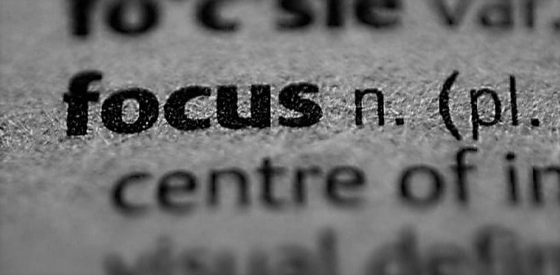 Focus definition from a dictionary