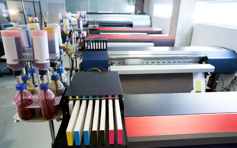 Printing for textiles exposing different printing methods for production efficiency.
